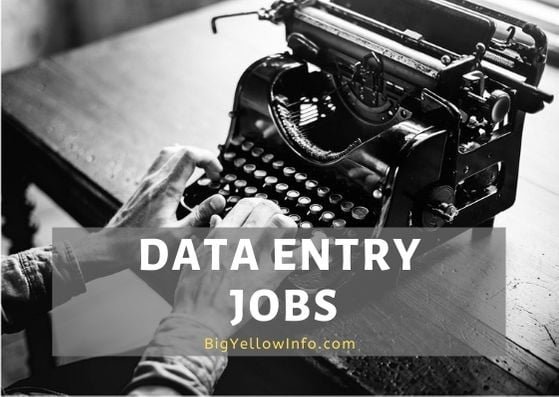 Data Entry Job details BigYellowInfo.com