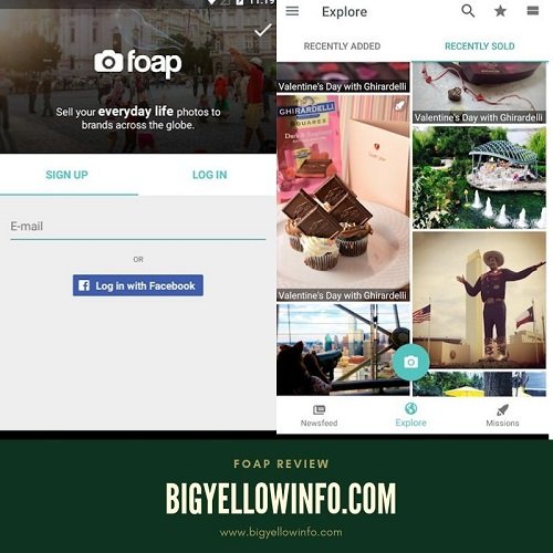 Foap - sell your photos money earning app